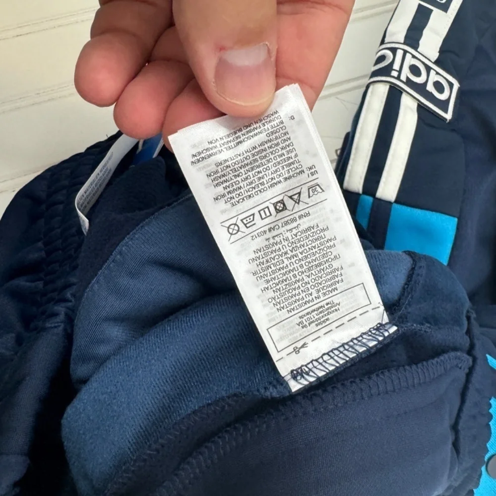 NEW Adidas RE-Process Adib Break Away Pants Small